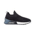 Sneakers slip-on nere in tessuto knit con suola ad aria Swish Jeans, Donna, SKU w013000080, Immagine 0